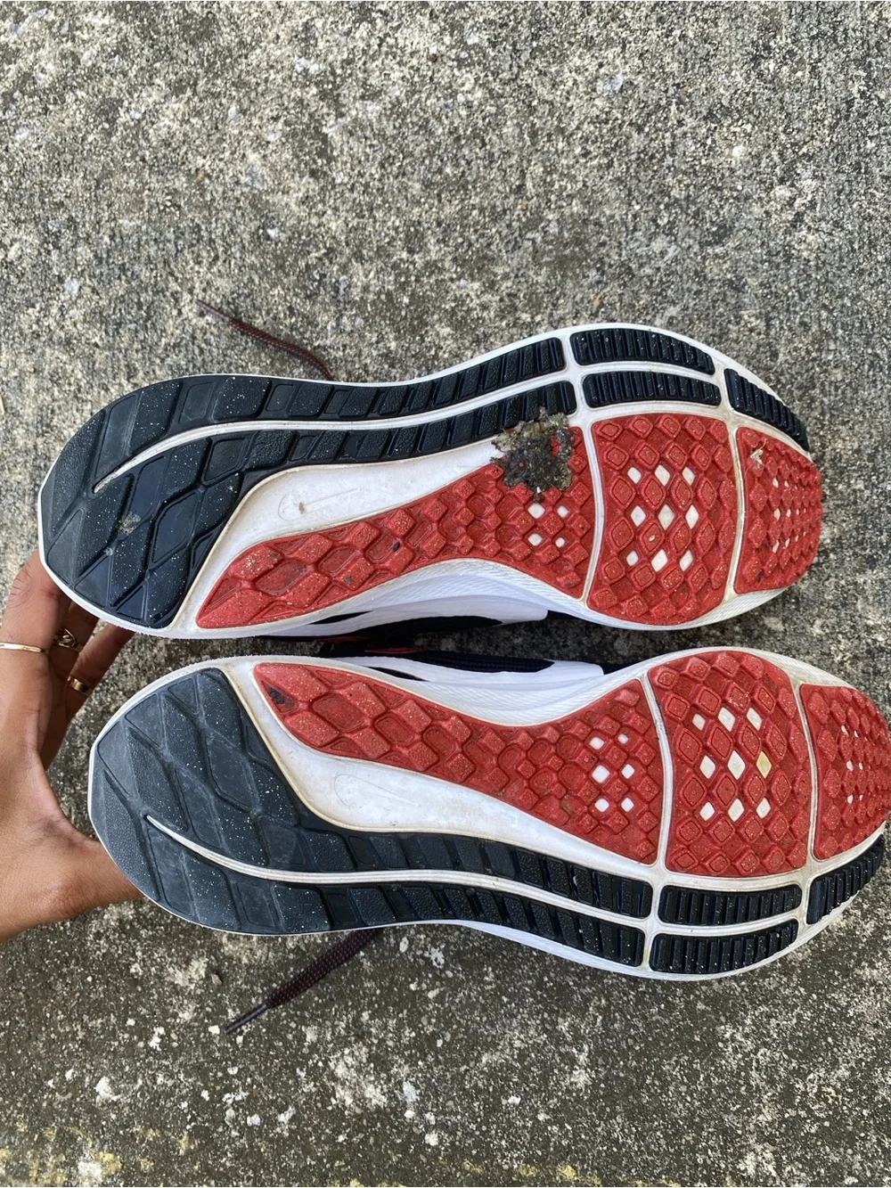 Nike Men's Running Shoes — Black & Red